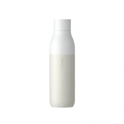Image of LARQ Bottle PureVis 740 ml Self Cleaning and Insulated Stainless Steel Water with UV Purifier Award Winning Design Reusable &amp; Travel Friendly 2 Years Warranty, Granite White