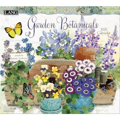 Image of LANG Garden Botanicals 2025 Wall Calendar (25991002014)