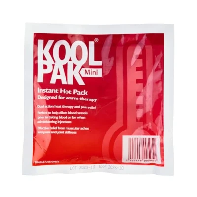 Image of Koolpak Instant Hot Pack Mini 15 x 15cm