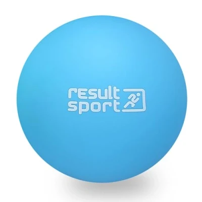 Image of ResultSport Lacrosse Massage Ball for Back, Trigger Point Massage, Plantar Fasciitis Recovery, Stress Reflexology, Myofasical and Physio (Blue)