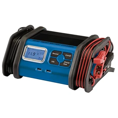 Image of Draper 12V Battery Charger, 10A