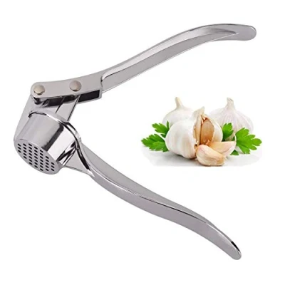 Image of Jsdoin Professional Kitchen Garlic Press/Mincer/Crusher UK, Peeler Squeezer Heavy Duty Presser,User Friendly Chopper, Easy to Clean and Durable