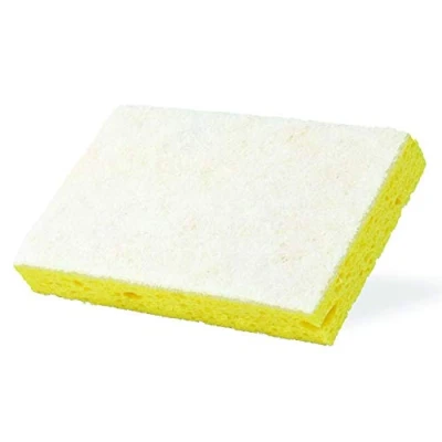 Image of Granite Gold Nylon Cleaning Scrubber is Gentle on Granite, Marble, Quartz, Natural Stone Surfaces, White, 1 Count (Pack of 1)