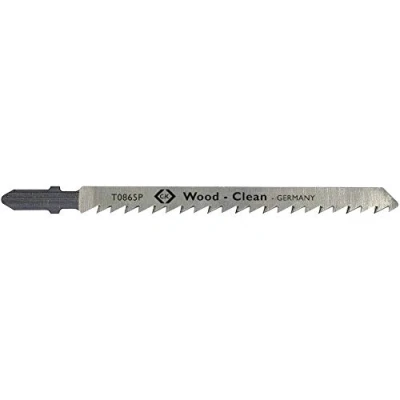 Image of C.K Jigsaw Blades For Wood Card Of 5, wood, Fast Extra Clean Cuts