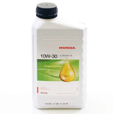Image of 4 stroke engine oil 10W30 1L LITRE BOTTLE (08221 888 101HE) suitable for GX engines