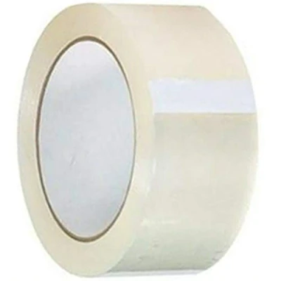 Image of NTI MARKSMAN Parcel Packing TAPE Extra STRONG Heavy Duty Premium Printed FRAGILE, BUFF BROWN, CLEAR, House Moving Cardboard Boxes Packaging (Clear (48MM X 132M), 36 Rolls)