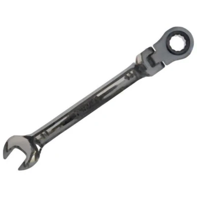 Image of Faithfull Ratchet Combination Spanner Flex Head CV 18mm