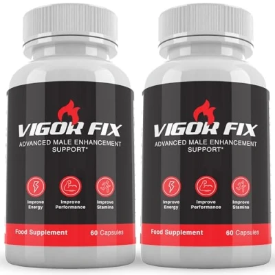 Image of Vigor Fix Male Enhancement Support 120 Capsules 2 Months Supply