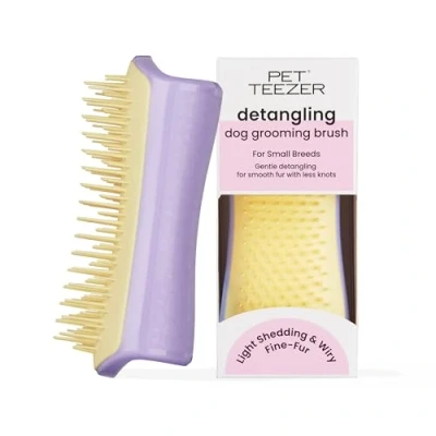 Image of Tangle Teezer Pet Detangling Brush Small Lilac / Yellow