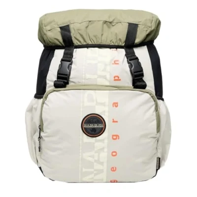 Image of Napapijri H CURVER DP women&#039;s Backpack in Beige