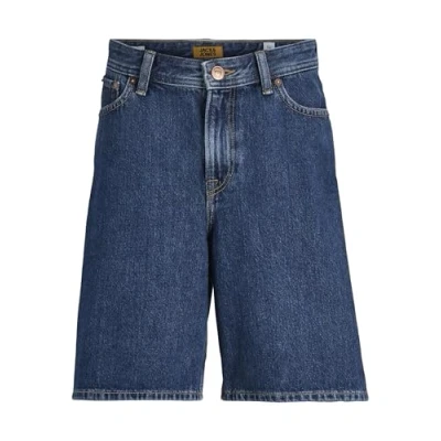 Image of Jack &amp; Jones Junior Jjitony Jjoriginal JNR denim shorts for kids, Size: 8y, Blue