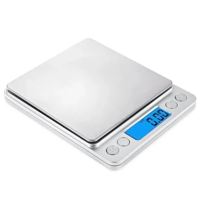 Image of ARA CHOICE 500g/0.01g Mini Small Pocket Digital Gold Weighing Pans Scales Jewelry Scale New Weight Precision Gram Food Great For Travel Kitchen Coins