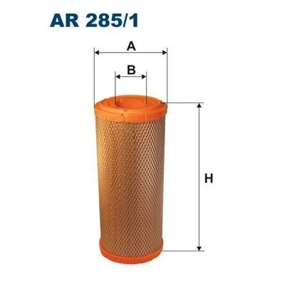 Image of 23107551 Air Filter FILTRON AR 285/1 326mm 139mm Insert