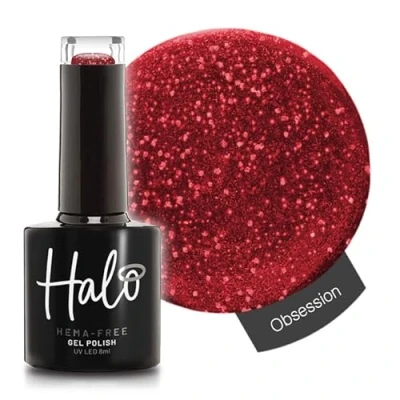 Image of Halo Gel Polish 8ml Obsession. UV/LED Nail Polish, Long Lasting &amp; Easy To Apply. Soak Off Art Colours For Manicure Pedicure. Professional Home Use.