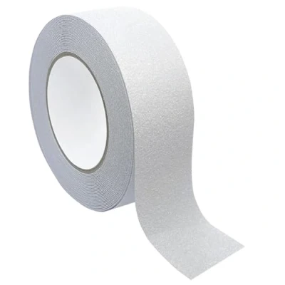 Image of QitinDasen 10 M X 5 cm Transparent Anti Slip Tape, Self Adhesive Non Safety for Indoor &amp; Outdoor (1 Roll)