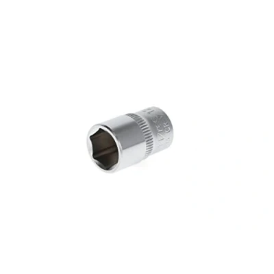 Image of GEDORE red Socket, 1/4&quot; 6.3 mm drive, hexagonal, 12 AF, Tool, R41001203, steel