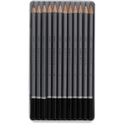 Image of Derwent Academy Graphite Sketching Pencils, Set of 12 in Tin Box, 6B 5H HB Degrees, Precision Core Strength, Smooth Texture, for Drawing &amp; Illustrating, Premium Hobbyist Quality, 2301946…