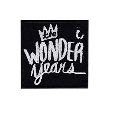 Image of The Wonder Years Pop Punk Patch Badge Embroidered Iron on Applique Souvenir Accessory