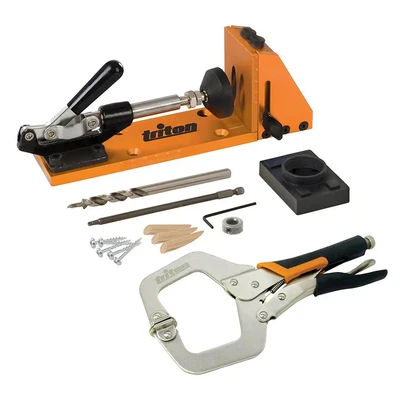 Image of Triton Clamping Pocket Hole Jig 8pce TW8CPHJ