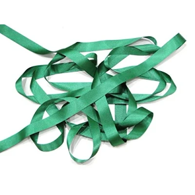 Image of Bottle Green 5mm Satin Ribbon Double Sided Berisfords 3501 (1 Meter)