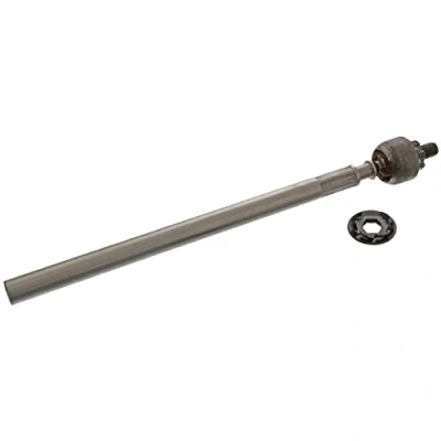 Image of 3812C0 Inner Tie Rod FEBI BILSTEIN 17766 Front Axle Left, Right 345mm with locking plate PEUGEOT: Partner I Van