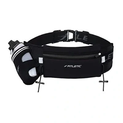 Image of Fitletic HD12 Drinking Belt Unisex Adults, unisex_adult, FIT.HD12.111S, Black, 360 ml