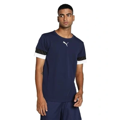 Image of teamRISE Jersey, Peacoat puma Black White