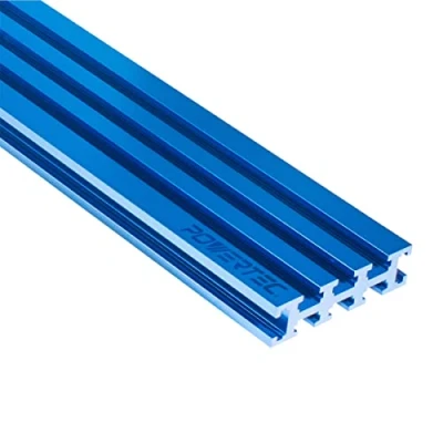 Image of POWERTEC 71223 Multi T Tracks 36 Long 3 High Universal Track for Woodworking
