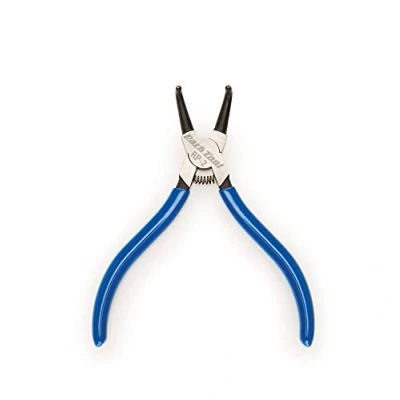 Image of Park Tool RP 2 Snap Ring (Circlip) Pliers 1.3 mm Bent Internal Tool, Blue