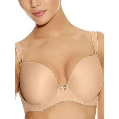 Image of Freya Deco Moulded T Shirt Bra Nude Beige 28G