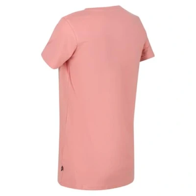 Image of Regatta Womens Filandra IV Graphic T Shirt Chalk Blush 18