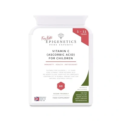Image of Vitamin C for Children 230mg Ascorbic Acid (Vitamin C) Per Mini Capsule Kids Sugar Free 60 Vegan Friendly Capsules UK Made 1 Daily (2 Months Supply)
