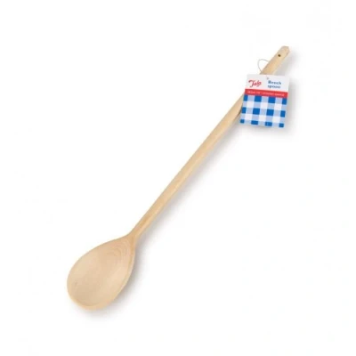 Image of Tala FSC Certified Beechwood 40.5cm Waxed Spoon Beige 10A30160