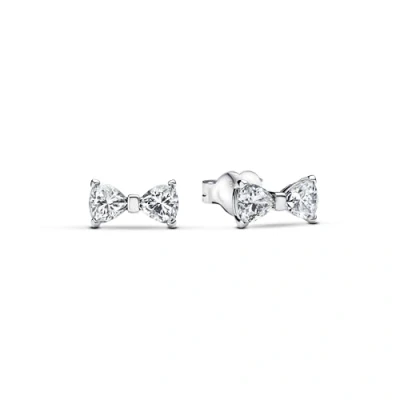 Image of Pandora Earrings Sterling Silver 925 293542C01, Cubic Zirconia