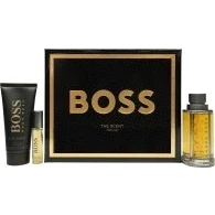 Image of BOSS Men&#039;s 3 Piece The Scent Festive Giftset including an Eau de Toilette for Him 100ml, Travel Spray 10ml and Shower Gel 100ml