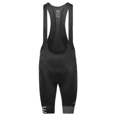 Image of GORE WEAR Men&#039;s Cycling Bib Shorts Opti, C5, With Seat Pad, Black/White, L