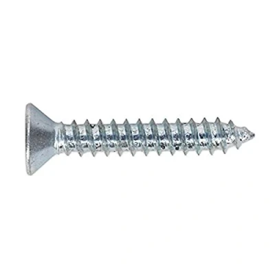 Image of Sealey Self Tapping Screw 4.2 x 25mm Countersunk Pozi Pack of 100