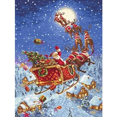Image of Letistitch Cross stitch set, multicoloured, 40 x 30 cm