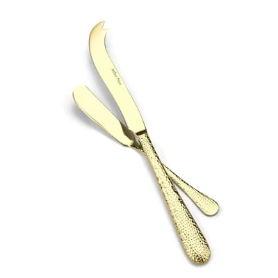 Image of Arthur Price Champagne Avalon Boxed Cheese and Butter Knife