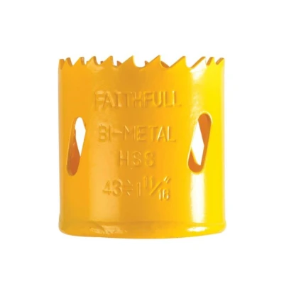 Image of Faithfull FAIHSVP43 Bi Metal Cobalt Holesaw 43mm