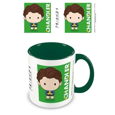 Image of Friends Chibi Chandler Mug (One Size) (Green/White)