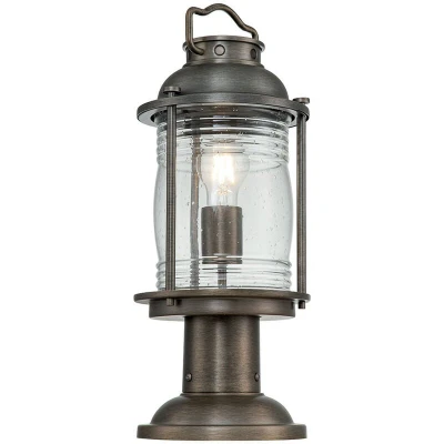 Image of Kichler Ashland Bay Outdoor Pedestal Light Burnished Bronze, IP44