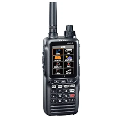Image of Yaesu FTA850L portable VHF radio for aviation 118,000136,992 MHz, 66 channels, 2200 mAh, IPX5