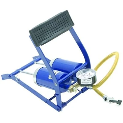 Image of Rolson 42969 Double Cylinder Foot Pump