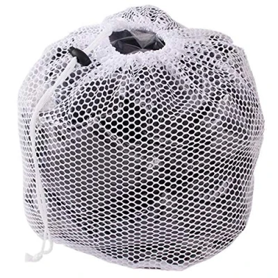 Image of Jiacheng29 Washing Machine Used Fine Coarse Mesh Net Drawstring Thickened Laundry Wash Bag