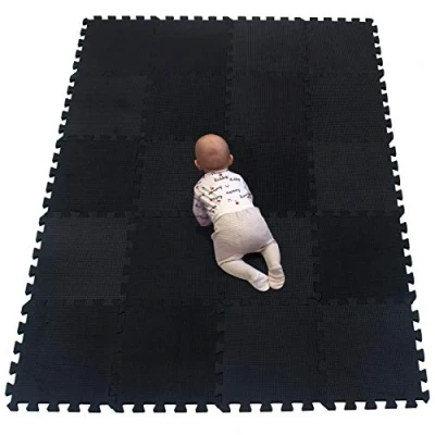 Image of YIMINYUER® 20 Tiles (30cmx30cmx1cm Each Tile) Baby Soft Puzzle Play Mats, Kids Thick EVA Foam Floor, Toddlers &amp; Children&#039;s Interlocking Mat R04G301020