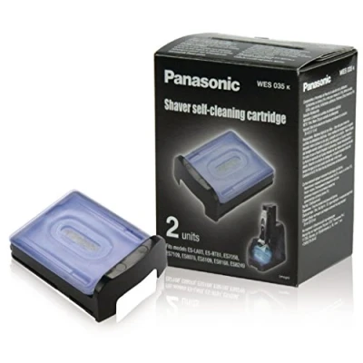 Image of Panasonic Shaver self cleaning cartridge fits models ES8168, ES8078, ES7058