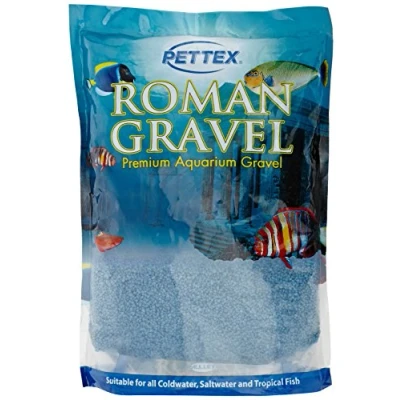 Image of Pettex Roman Gravel Aquatic Gravel, 2 Kg, Mediterranean Blue