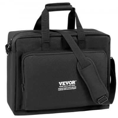 Image of VEVOR Padded DJ Mixer Gig Bag, 1200D Oxford Fabric, Gear Carry Bag with a Storage Pocket 4.92 ft Removable Shoulder Strap 0.39 in Padding, 19.29 x 8.66 15.34 Case for Controller