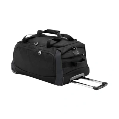 Image of Quadra Tungsten Wheelie Travel Bag, Black (Black)